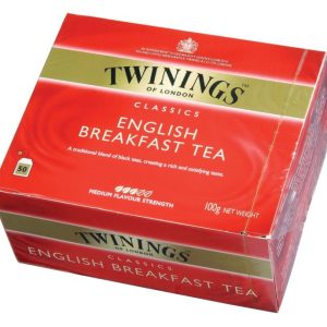 Twinings English Breakfast Tea 50x