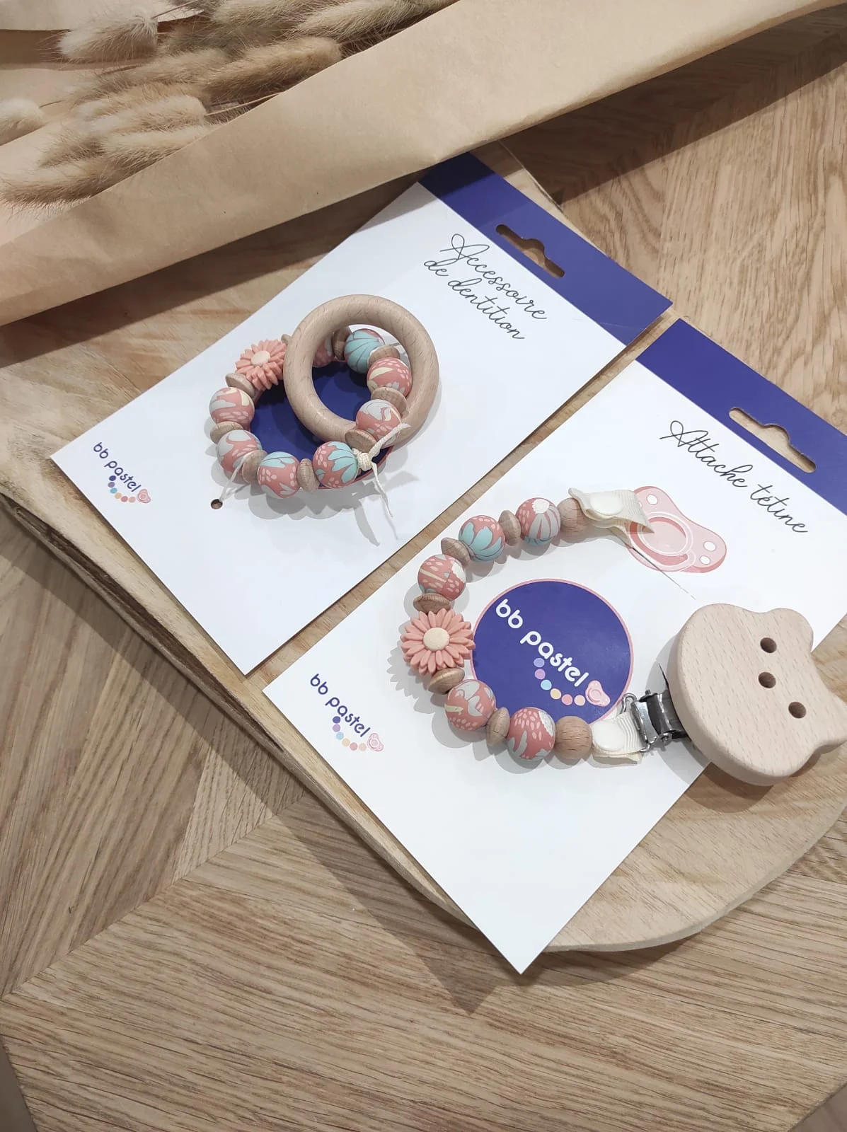 Lot de 10 coffrets duo bubble flowers