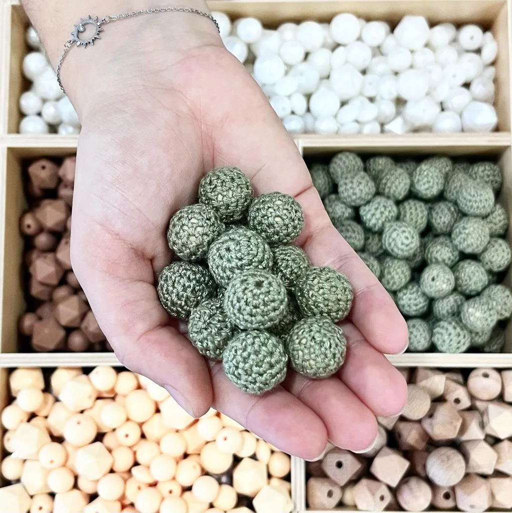 Perles au crochet – existe en plusieurs couleurs