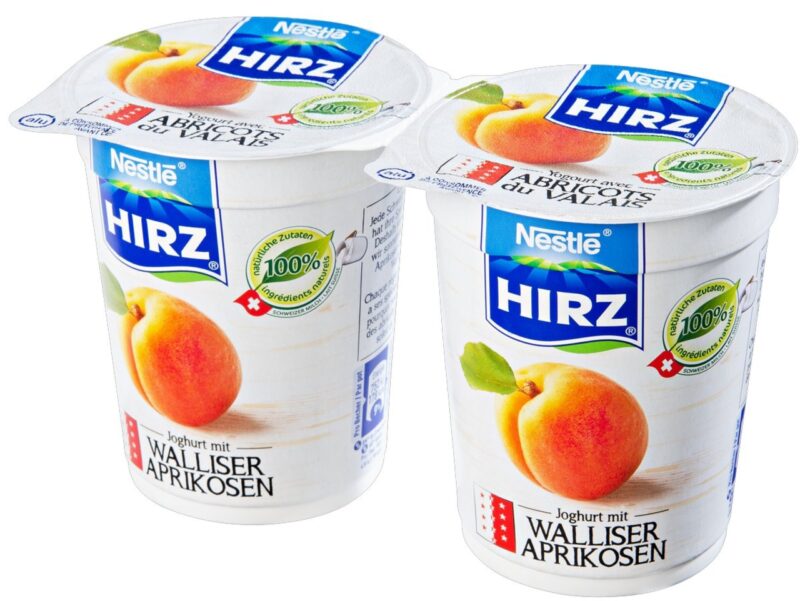 Yogourt Abricot Valais HIRZ Nestlé 180 g