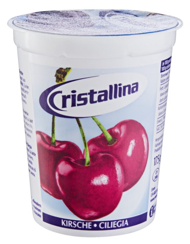 Yogourt Cerise Cristallina 175 g