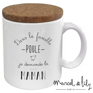 Mug en céramique – « Maman Poule »