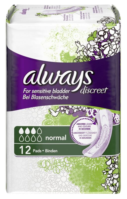 Always Discreet Normal 12x