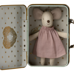 ANGE SOURIS DANS SA VALISE « MAILEG »