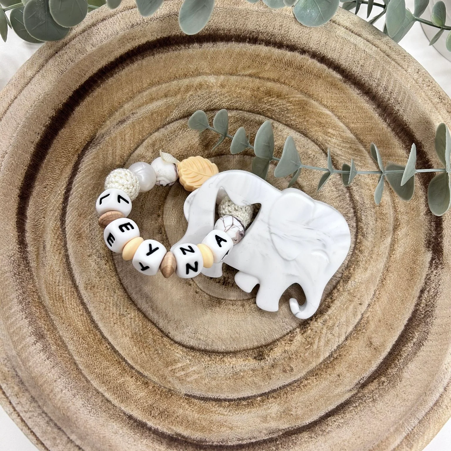 Anneau de dentition crème