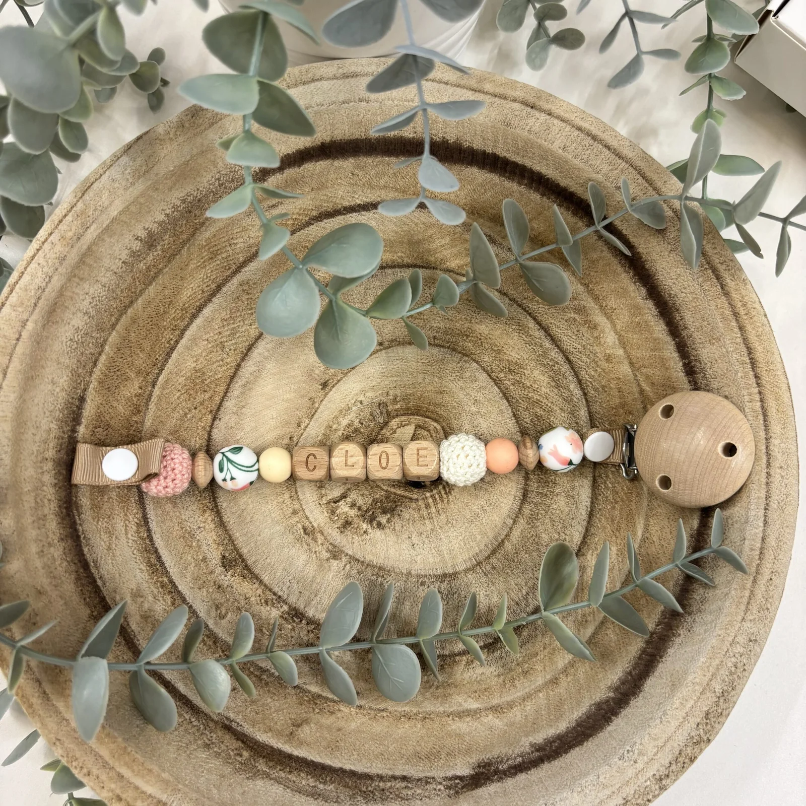 Attache tétine douceur d’été