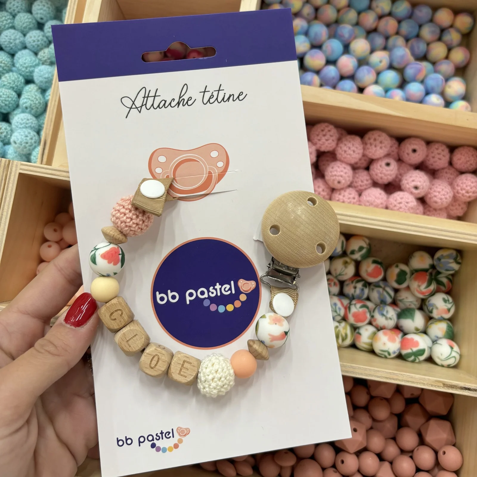 Attache tétine douceur d’été – Image 2