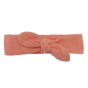 bandeau à nouer en gaze de coton
