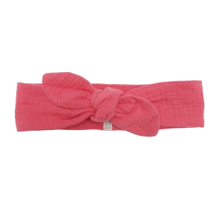 Bandeau à nouer en gaze de coton