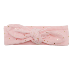 Bandeau à nouer en gaze de coton