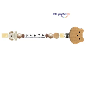 Modèle Fantaisie – Crée ton attache-tétine jouet – Sécurisée & Ludique