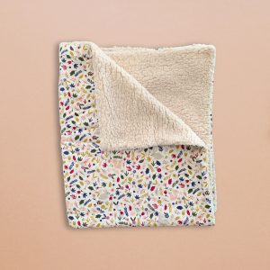 Couverture sherpa pour bébé – Modèle Lapinou