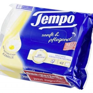 Tempo Lingettes Camomille 42x