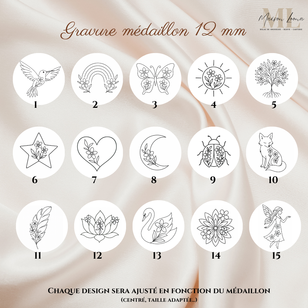 Talisman gravé symbolique – Image 3