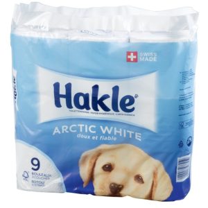 Papier WC Hakle Blanc 9 X