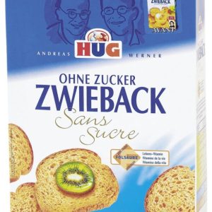 Zwieback sans Sucre Hug 250 gr