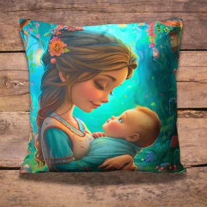 Housse de coussin (face avant) – Mère