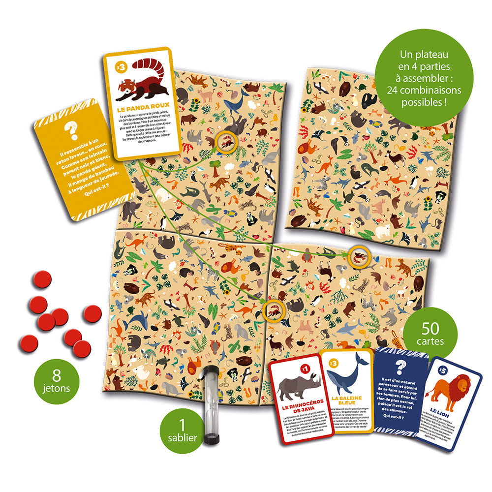 JEU CHERCHE ET TROUVE « LES ANIMAUX MENACÉS » – Image 2