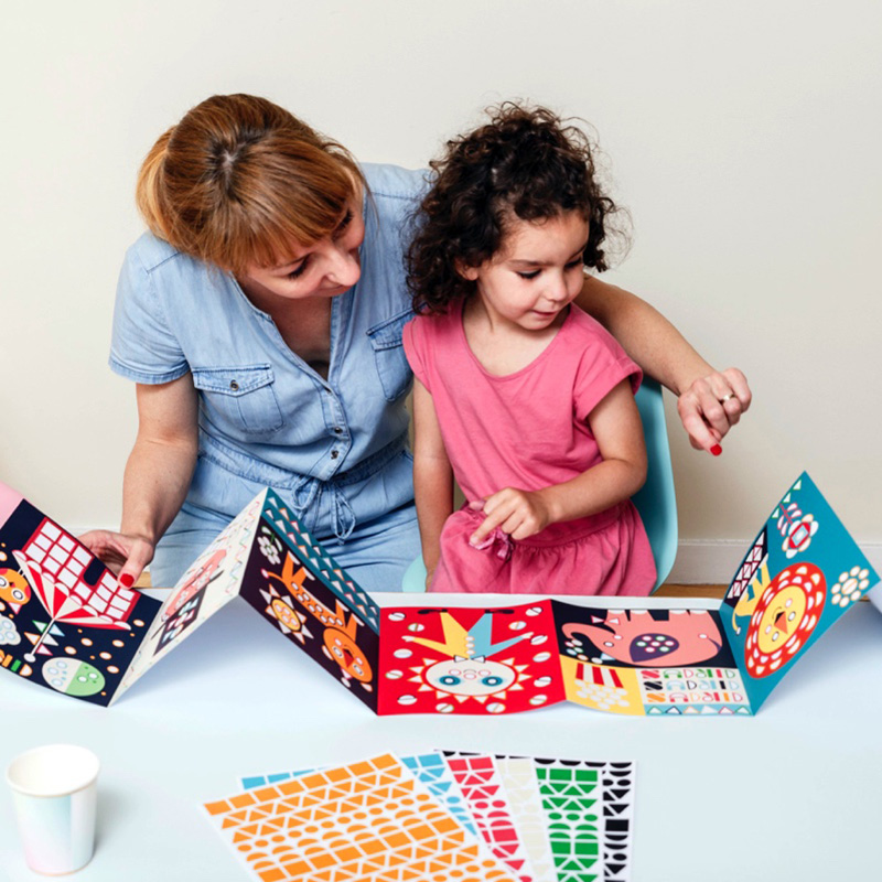 Poster créatif + 750 stickers CIRQUE (3-7 ans) – Image 3