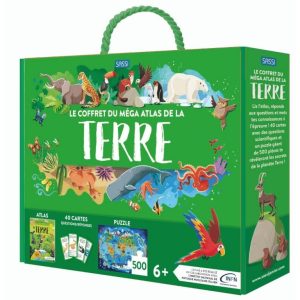 LE COFFRET DU MÉGA ATLAS DE LA TERRE