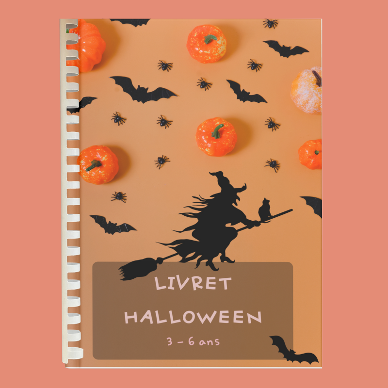 Livret d’activités 3-6 ans : Halloween