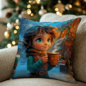 Housse de coussin – Lutine tasse