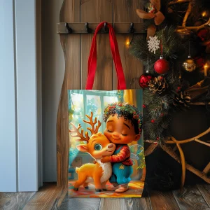 Tote Bag – Renne et enfant