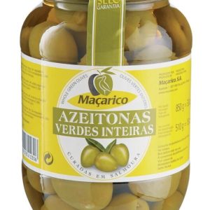 Olives Vertes Entières Maçarico 850 gr