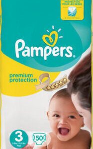 Pampers Premium 3 Midi 5-9 kg 50x