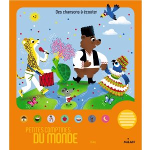Livre sonore PETITES COMPTINES DU MONDE (dès 3 ans)