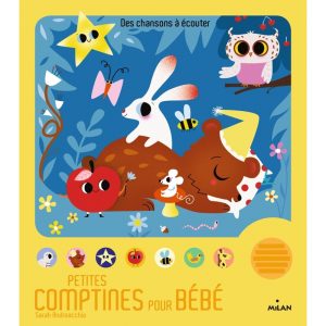 Livre sonore PETITES COMPTINES POUR BÉBÉ (dès 1 an)