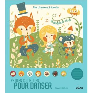 Livre sonore PETITES COMPTINES POUR DANSER (dès 3 ans)