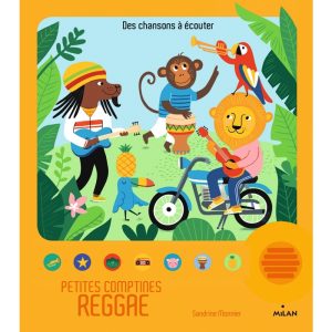 Livre sonore PETITES COMPTINES REGGAE (dès 3 ans)