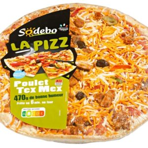 La Pizz Poulet Tex-Mex Sodebo 470g