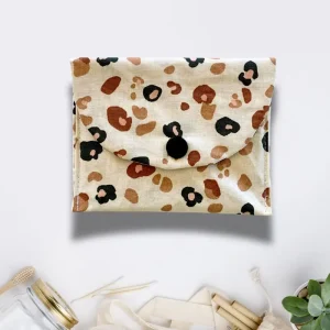 Pochette à savon Léopard