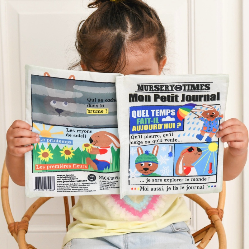 Livre bébé en tissu LES COULEURS (dès 3 mois) – Image 4