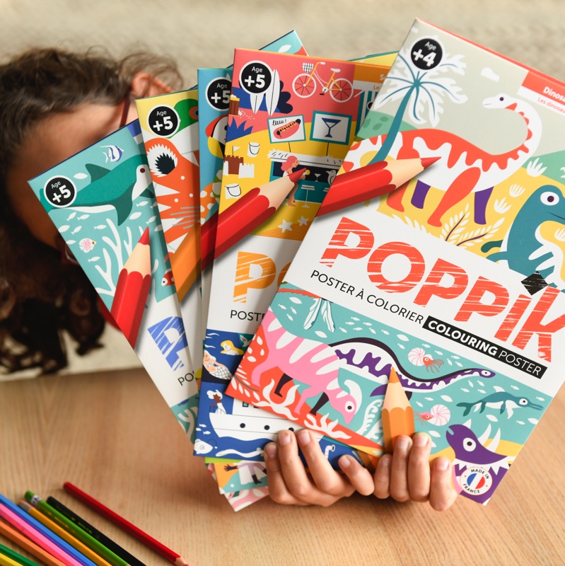 Poster à colorier Animaux (dès 5 ans) – Image 2