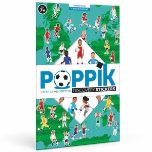 Poster pédagogique + 60 stickers LE FOOTBALL (6-12 ans)