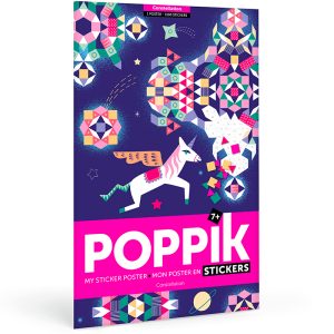 Poster géant + 1000 stickers CONSTELLATION (6-12 ans)