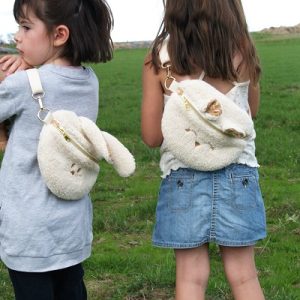 Sac banane fausse fourrure