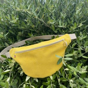 Banane velours Jaune – Baroudeuse Pop