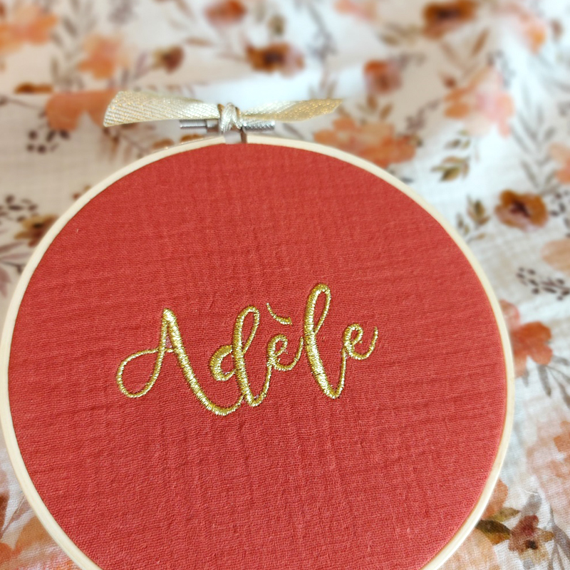 Tim le tambourin brodé « prénom »