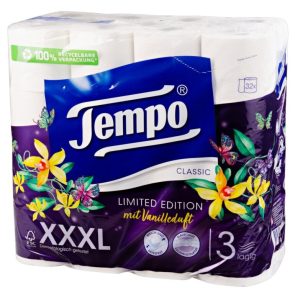 Papier WC Tempo Limited Ed 3 Couches 32x
