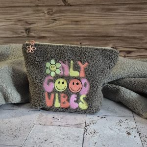 Trousse Valentine Moumoute « Only Good Vibes » – Taille M