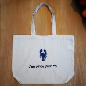 Tote bag- homard breton