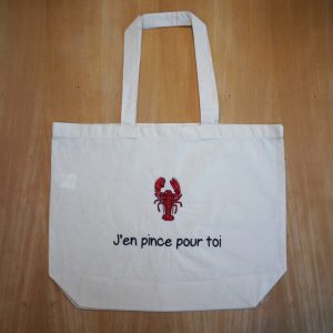 Tote bag- homard canadien