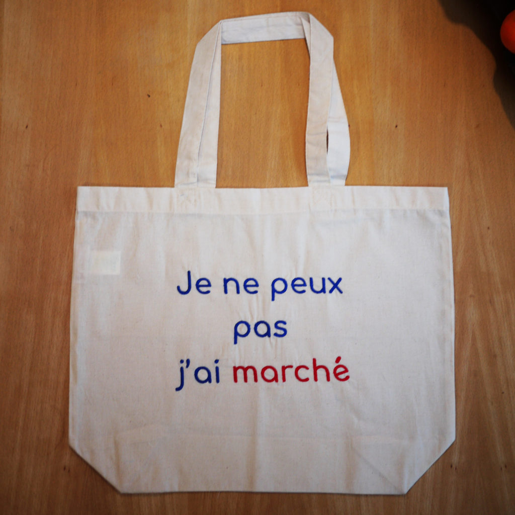 Tote bag- marché