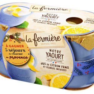 Yogourt Citron La Fermière 2 X 140g