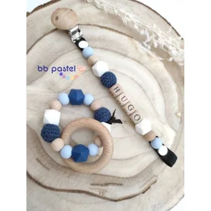 Coffret duo bleu ciel et marine